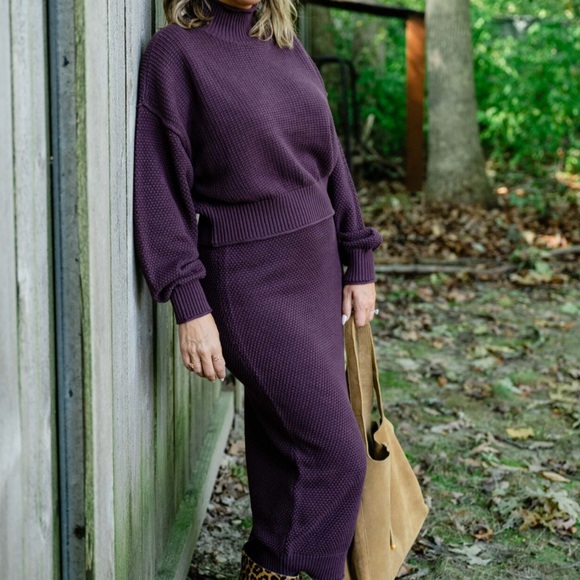 Free People Tops - Free People Hailee Skirt Sweater Set